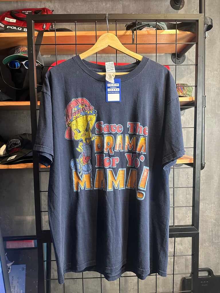 Vintage Tweety "Save The Drama For Yo' Mama" Tee