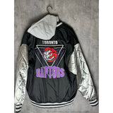Toronto Raptors Mitchell & Ness Nylon Hoodie Jacket Large NWT Rare