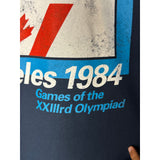 Olympics 1984 Los Angeles Navy Blue Official Product Mens Shirt Large NWT