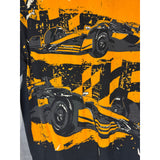 McLaren Formula 1 Crop Style Heavy Cotton Shirt back AOP Shirt Medium NWT